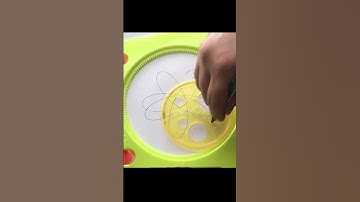 🌹Amazing Spirograph design Geometric design #shorts #spirograph