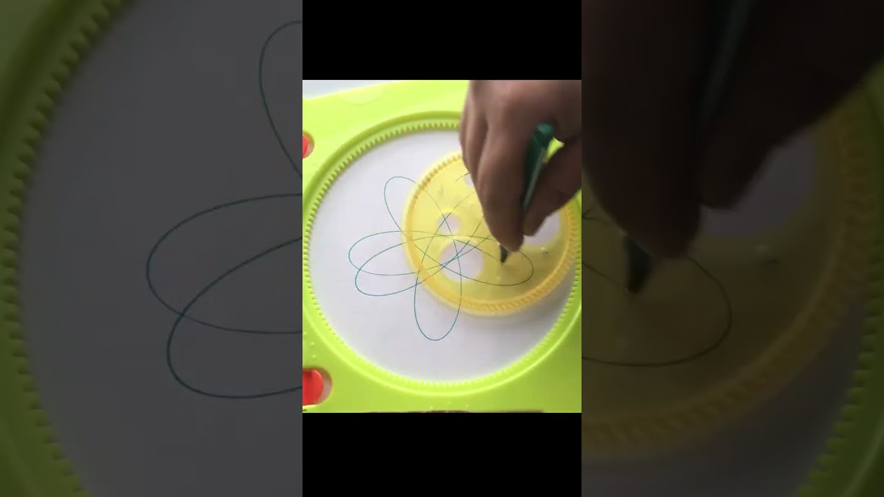 🌹Amazing Spirograph design Geometric design 