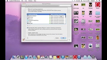 How to turn on firewall of Mac OS