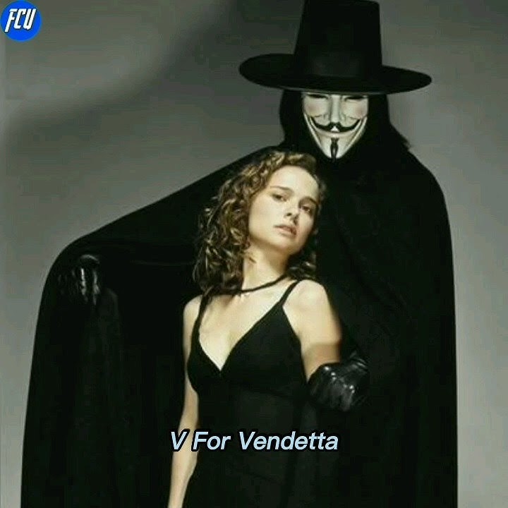 Adegan Domino membentuk huruf V di film V For Vendetta adalah sungguhan bukan hasil CGI.