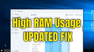 How To Fix High Memory/RAM Usage In Windows 10