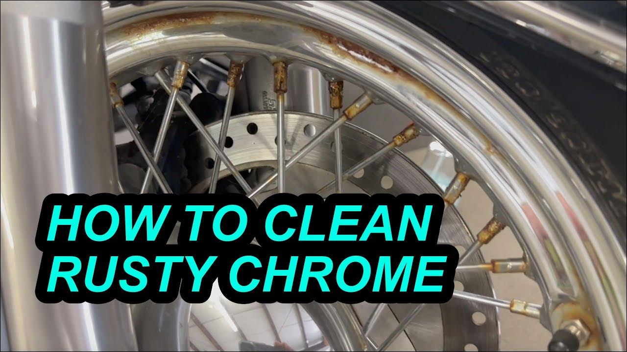 How To Clean Rusty Chrome - YouTube