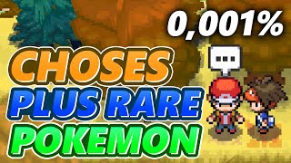 Les CHOSES les PLUS RARE des JEUX POKÉMON