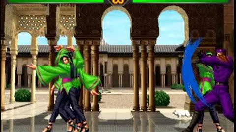 the king of fighters 98 ultimate match BUG Chizuru e Heidern