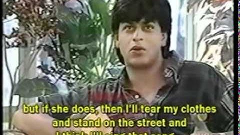 Farida Jalal Interviews Shah Rukh Khan part 1 with English subtitles