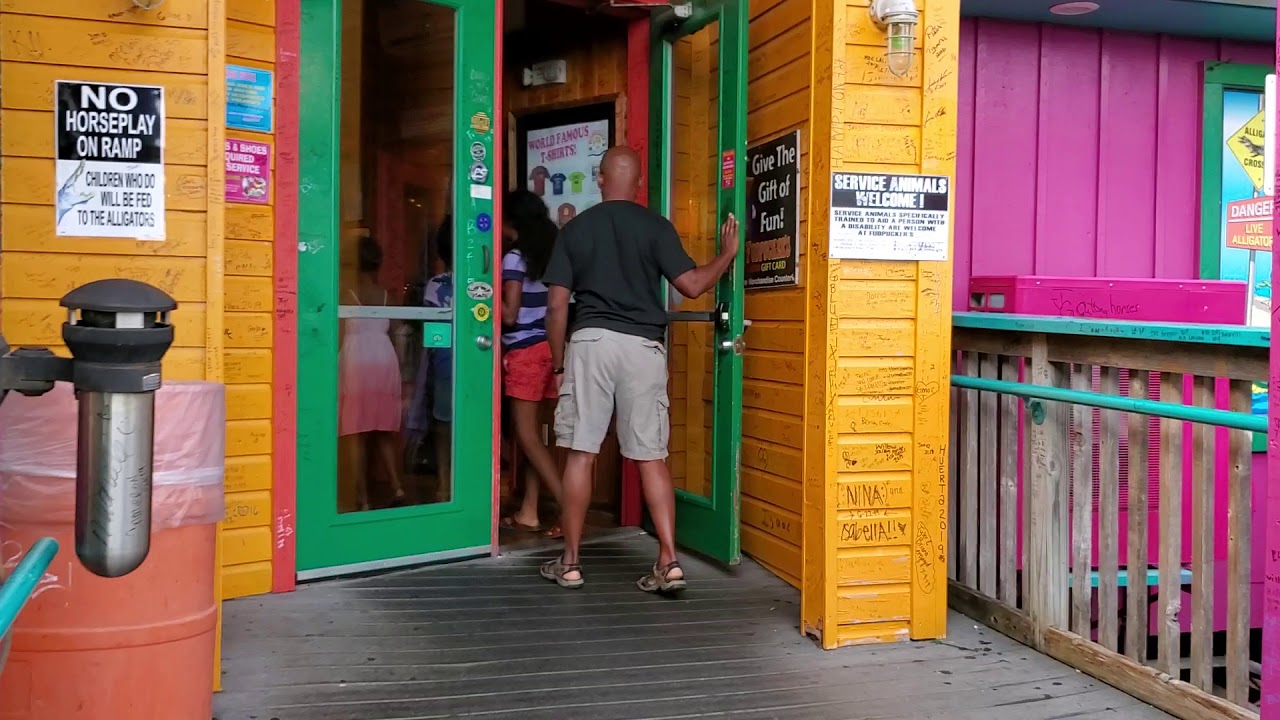 Alligator Restaurant In Destin Florida YouTube