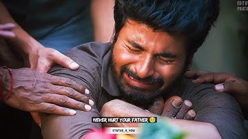 Never Hurt Your Father 💔🥺 Sad status video । Father Sacrifice 😭 #sad #papa #status