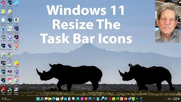 How To Resize The Task Bar Icons - Windows 11 - NO LONGER WORKING