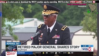 Retired Major General George F. Bowman honored at Sumter Memorial Day Ceremony