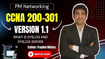 CCNA 200-301 Versie 1.1 Training | Wat is Syslog en Syslog Server?