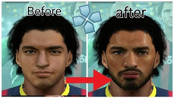 How To Add Face in Pes ppsspp Easy Way
