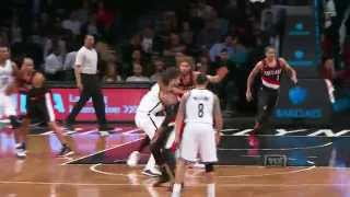 Brook Lopez Leads Nets over Brother Robin's Trail Blazers