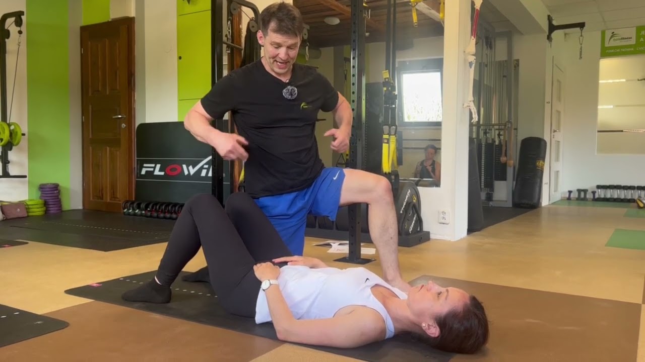 Fyziofitness Černošice - dýchání do břicha