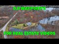 This dji waypoints demo is the perfect tool for aerial real estategraphy