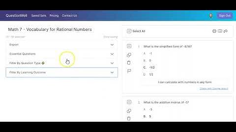 QuestionWell Tutorial