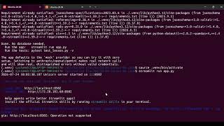 Build 04 lesson 06:Build a Streamlit Chatbot with Conversation Memory & Real Provider Errors