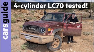 Toyota LandCruiser 70 Series 2024 review: 4cylinder engine tested as new LC70 gets automatic option