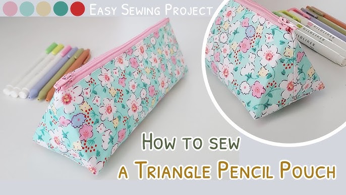 How to make a large capacity pencil case, diy large pencil case