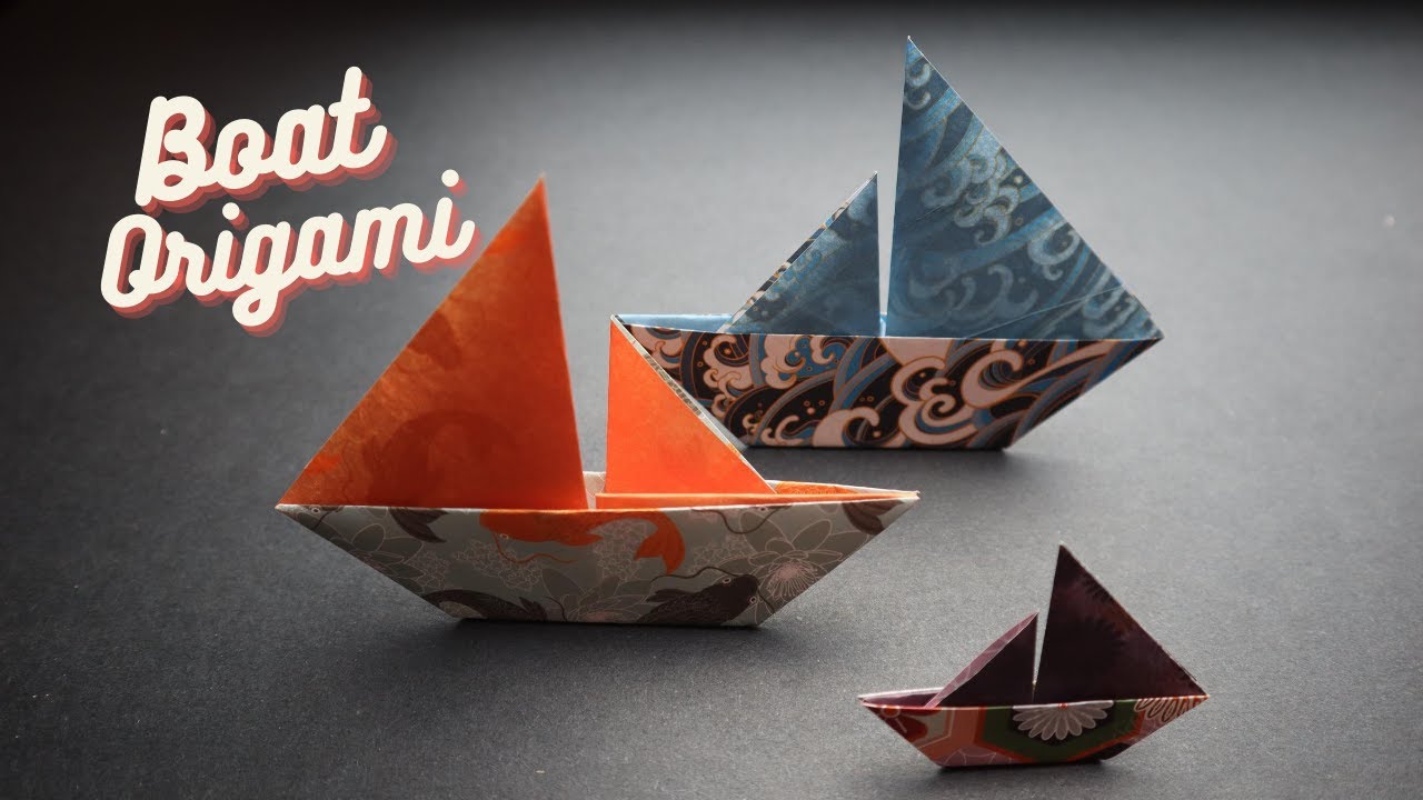 Boat Origami | Step by Step Tutorial - YouTube