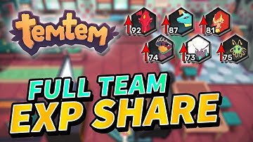 Temtem FULL TEAM EXP SHARE ITEM LOCATION (Fast Level Up) | How to get Coward