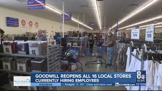 Goodwill reopens all 16 stores in Southern Nevada