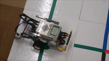 Line Following and Color Detecting robot competition Entry # 4