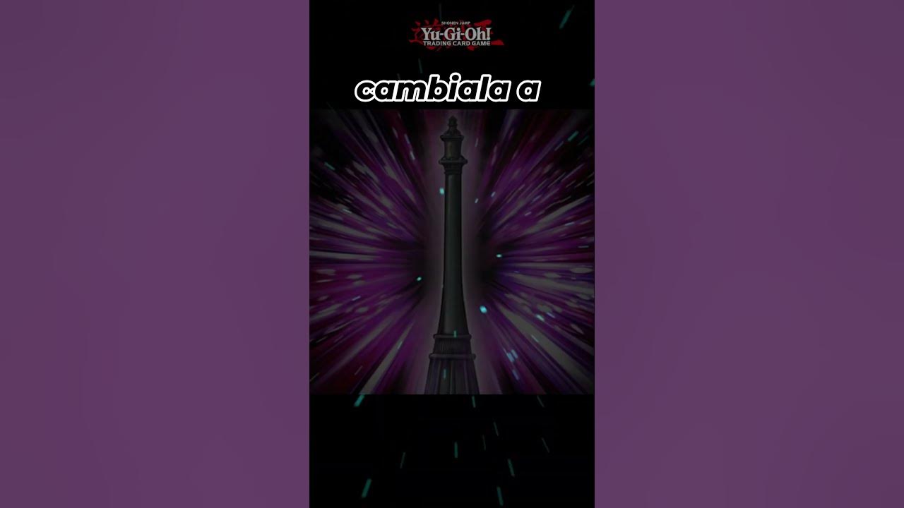 YuGiOh! Efecto Ashoka Pillar Monstruo de Animation Chronicle yugioh