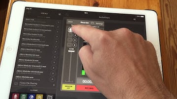 Tutorial: record zmors modular into audioshare via interapp audio