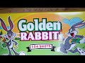 Golden rabbit 104 shot firework cake