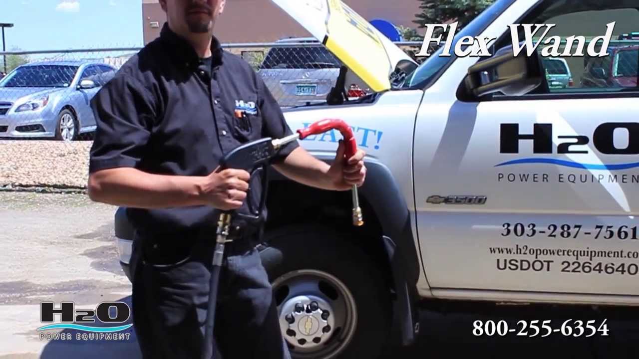 The Flex Wand For Pressure Washers Power Washers Accessories Youtube