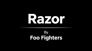 Foo Fighters – Razor (Karaoke)