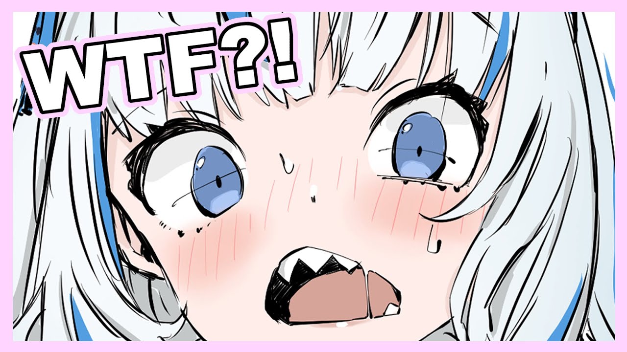 Gura gets traumatized by a YABAI game...