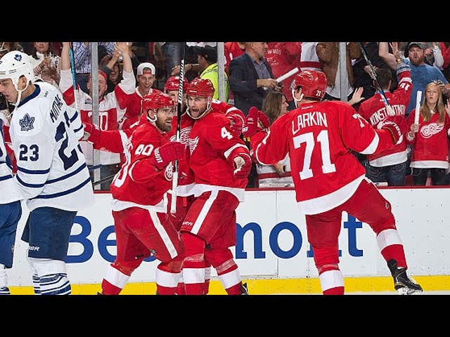 Dylan Larkin's goal in NHL debut for Red Wings is 'moment I'll remember for  the rest of my life' 