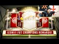 CRAZY ICON & THE BEST RED PICK IN MY FUT CHAMPS REWARDS ON FIFA 21!!