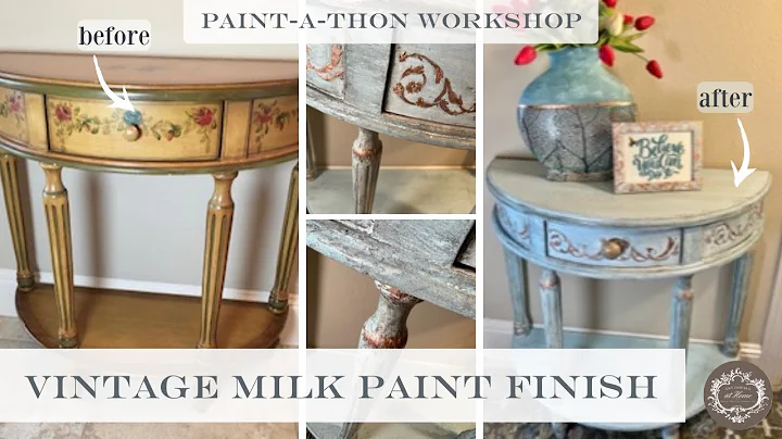 OLD WORLD Milk Paint Finish | Paint-A-Thon Workshop