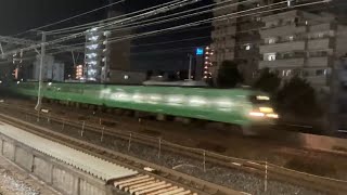 【最後の近キト117系廃車回送】JR西日本 117系0番台近キトS02編成 回9303M 回送 阪急春日野道駅通過！[2023.11.05(日)]