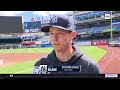 Meredith catches up with pitching coach matt blake