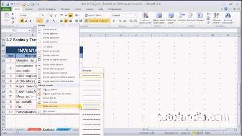 Excel - Bordes y tramas