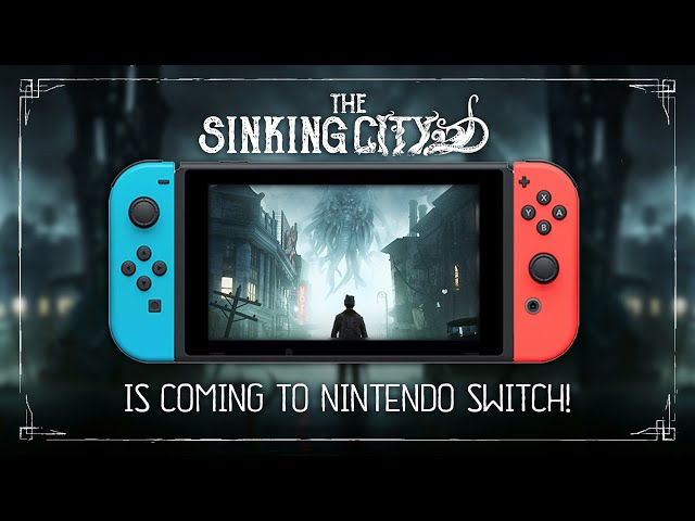 DISPONÍVEL] JOGO THE SINKING CITY NINTENDO SWITCH - Rei dos