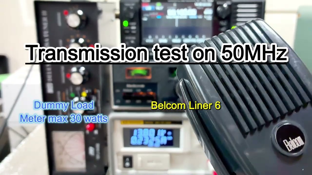 魅惑のBelcom Liner 6(LSB改)とHX-640 | SB-50 SIDEBANDER 6 with