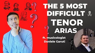 The FIVE most difficult Opera Arias for Tenor (feat. Musicologist Daniele Garuti) - Language Arts Songs with Reading Activities