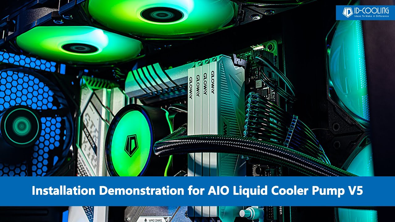 [How to] Install Allinone Liquid Cooler Pump Installation V5 YouTube