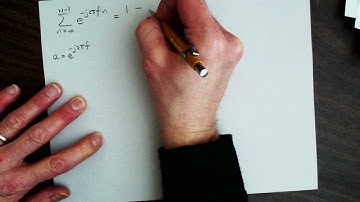 Summing a complex exponential