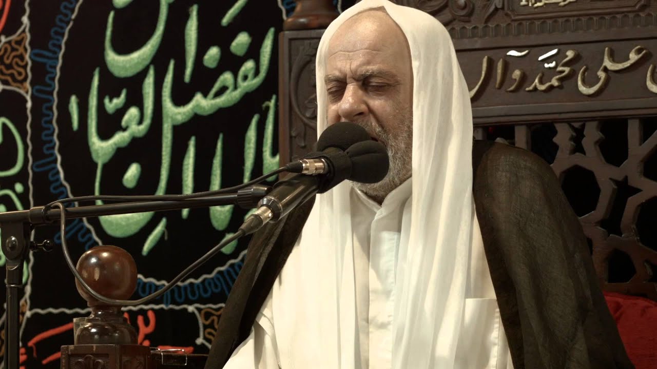 نعي شهادة الامام الصادق : الملا محمد سعيد العرب - مجلس عائلة المدحوب