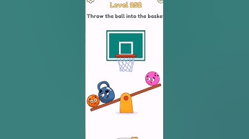 dop 2 level 252 Throw the ball into the basket #youtubeshorts #shortsfeed#dop2