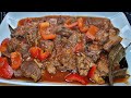 Beef Mechado Recipe | Beef Stew | Mechadong Baka | Easy to Follow Recipe | Kersteen Kitchen