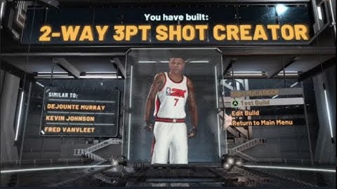 RAREST BUILD IN NBA 2K20!