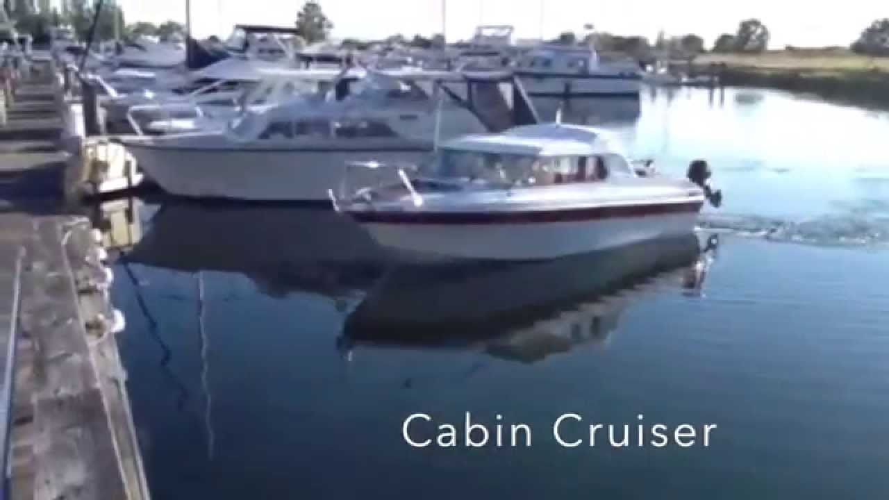 22' Reinell Cabin Cruiser/ Fishing Boat - Vancouver - YouTube