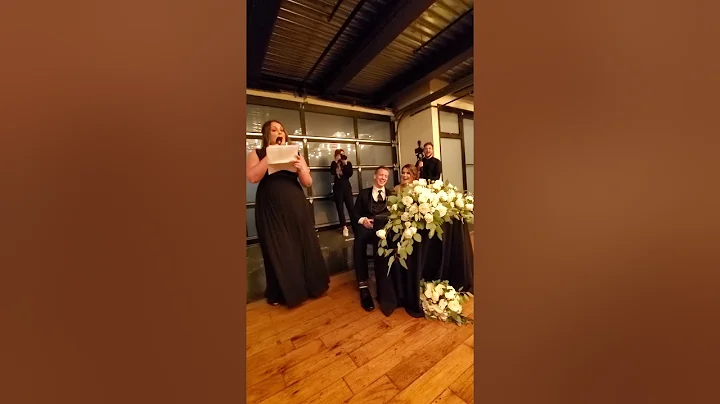 Dani Figone maid of honor speech