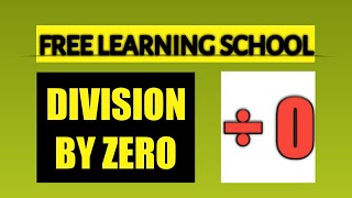 Division by Zero || why division by zero is undefined || division by zero error ||